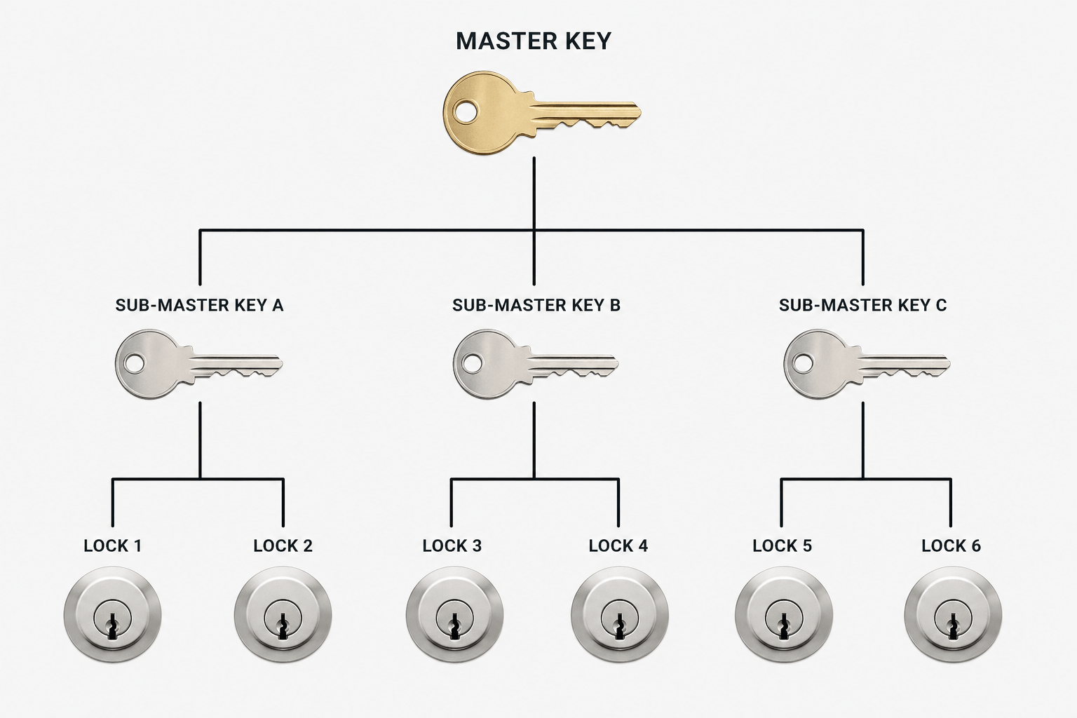 Restricted Key & Master Key System | Smart Access Control Fast
